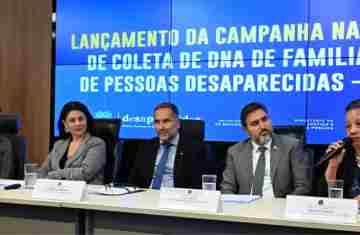  Campanha nacional coleta DNA de familiares de desaparecidos 